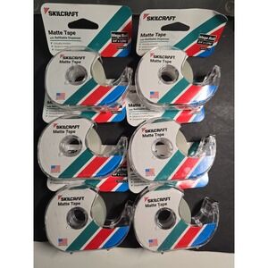 Skilcraft Matte Tape Despincer Mega Roll - Lot Of 6